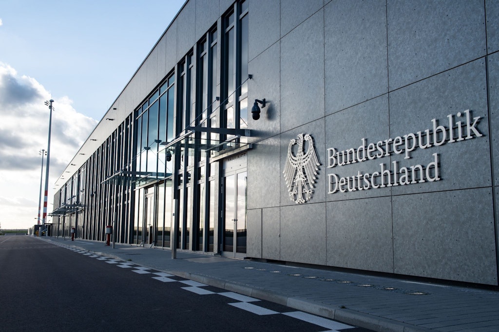 Das Regierungsterminal am Flughafen Berlin Brandenburg. 