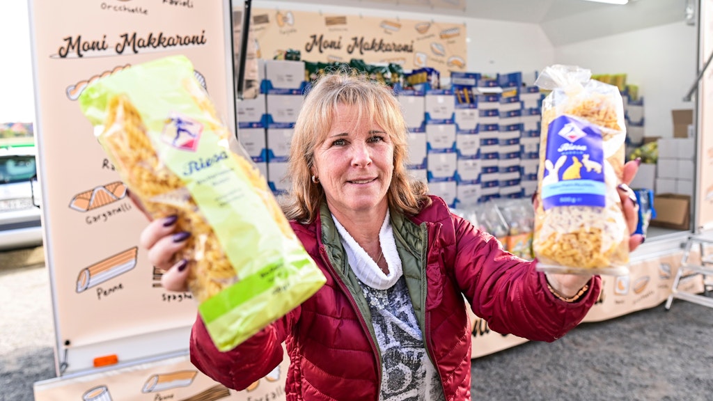 Moni Makkaroni hat Nudeln aus Riesa eingeladen. Auch solche, die es normalerweise nicht im Supermarkt gibt. 