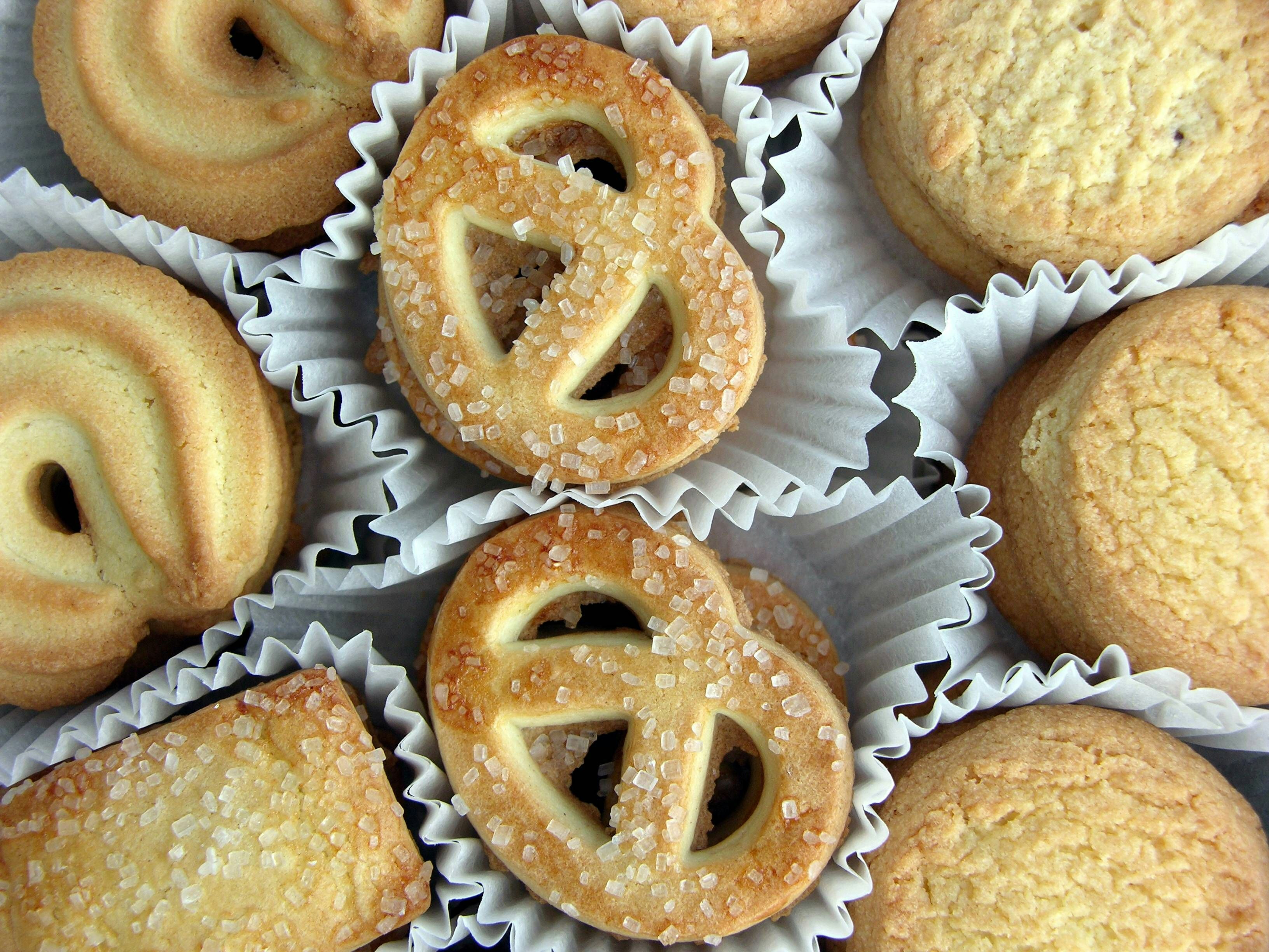 Die mag einfach JEDER! Rezept für dänische Butterkekse mit Vanille ...