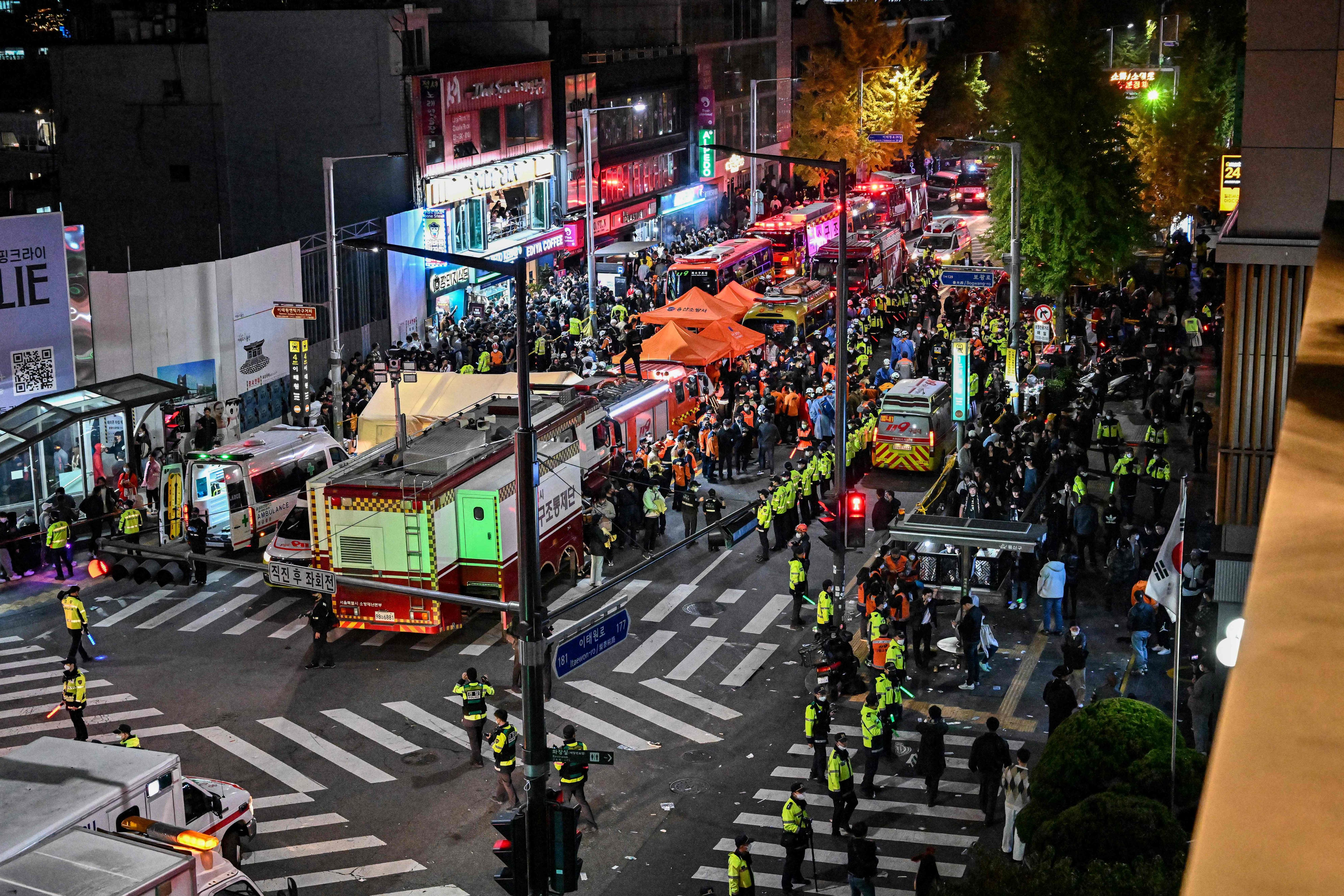 Mindestens 151 Tote Nach Massenpanik Bei Halloween-Feier In Seoul