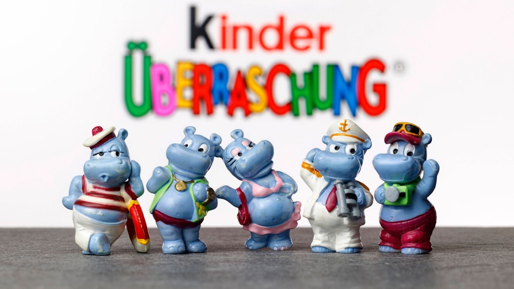 Die Happy Hippos gehören zu den beliebten und seltenen Figuren aus dem ÜBerraschungsei.