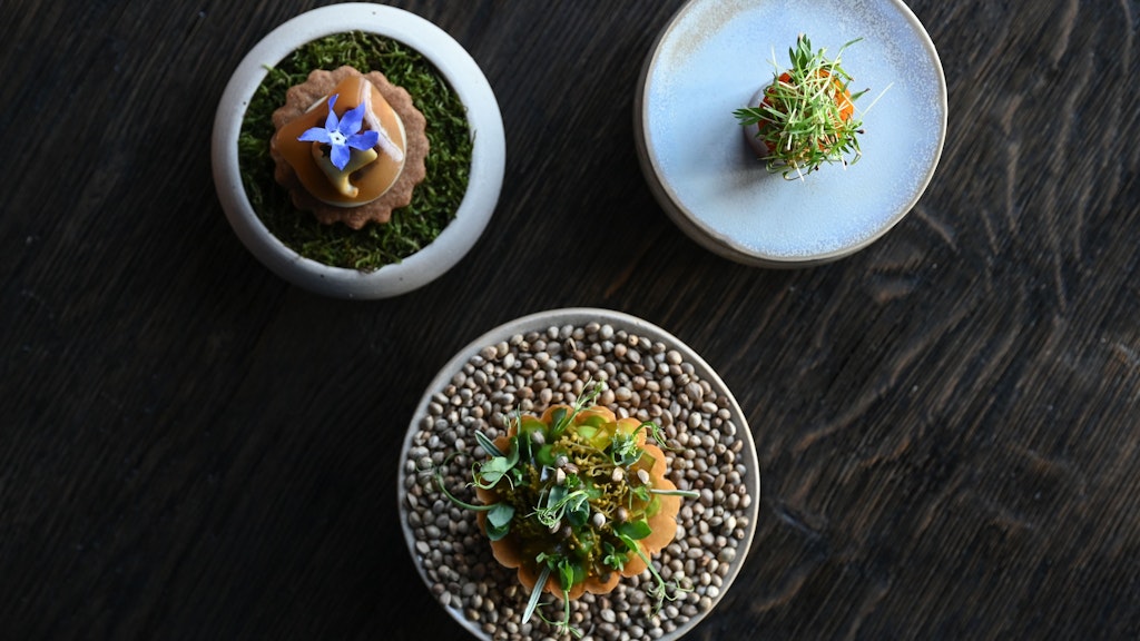 Drei kleine Appetit-Anreger aus der veganen Küche von Ricky Saward.