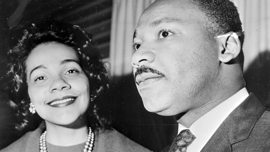 Martin Luther King und seine Frau Coretta im Dezember 1964