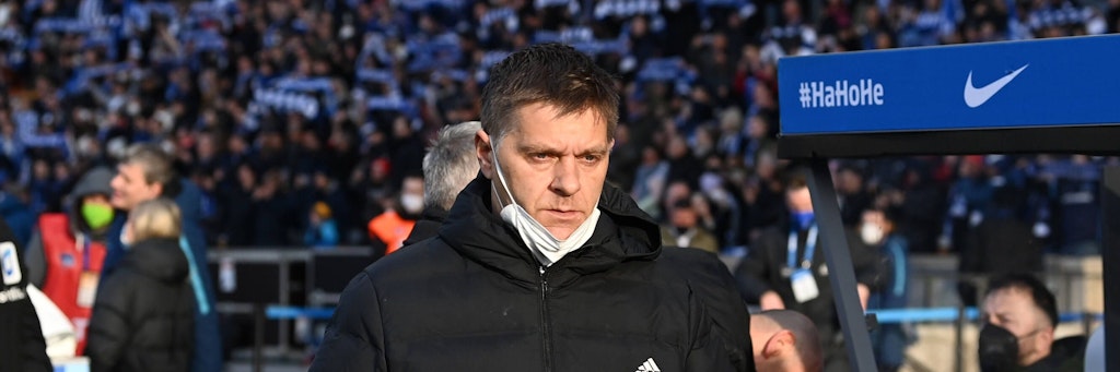 Heute hier, morgen da. Oliver Ruhnert, Manager des 1. FC Union, kritisiert den Spielplan im Januar und den Terminstress vor dem Derby bei Hertha BSC im Januar.