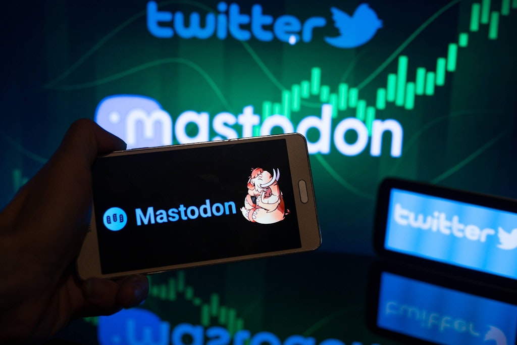 Ein elefantenähnliches Rüsseltier ist das Logo des Netzwerks Mastodon.