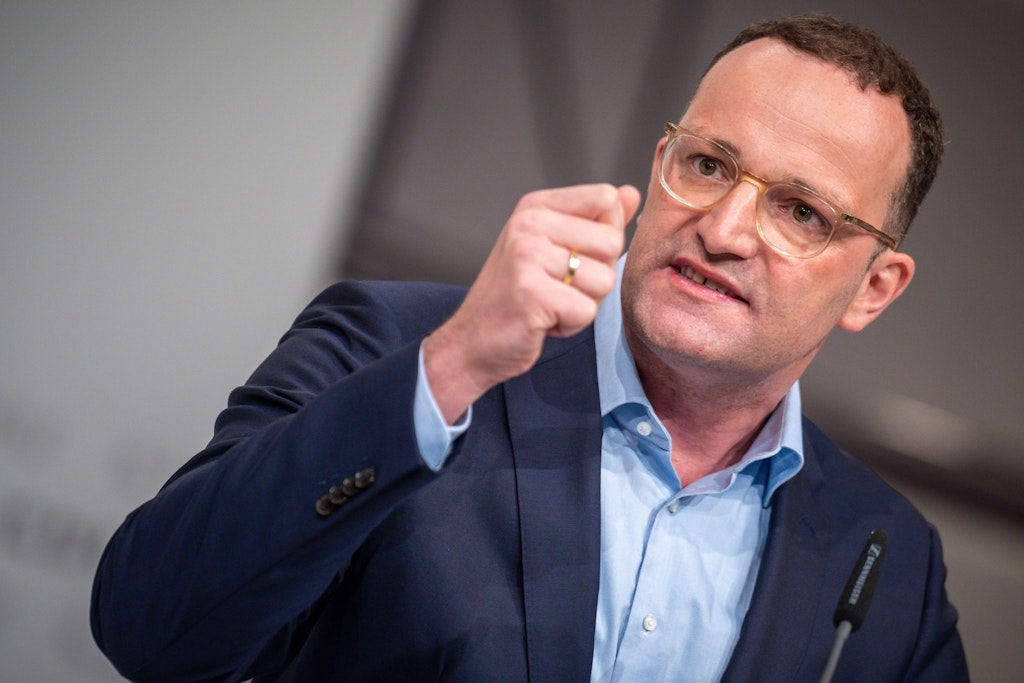 Der Angeklagte hatte Jens Spahn auf dem Titelbild einer Zeitschrift als kokainsüchtig verunglimpft.
