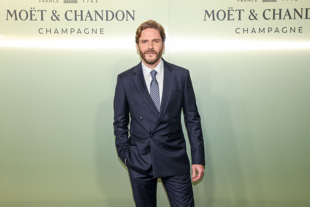 Bärensaal Berlin: Daniel Brühl kommt zum „Moët & Chandon Effervescence“-Dinner im Alten Stadthaus.