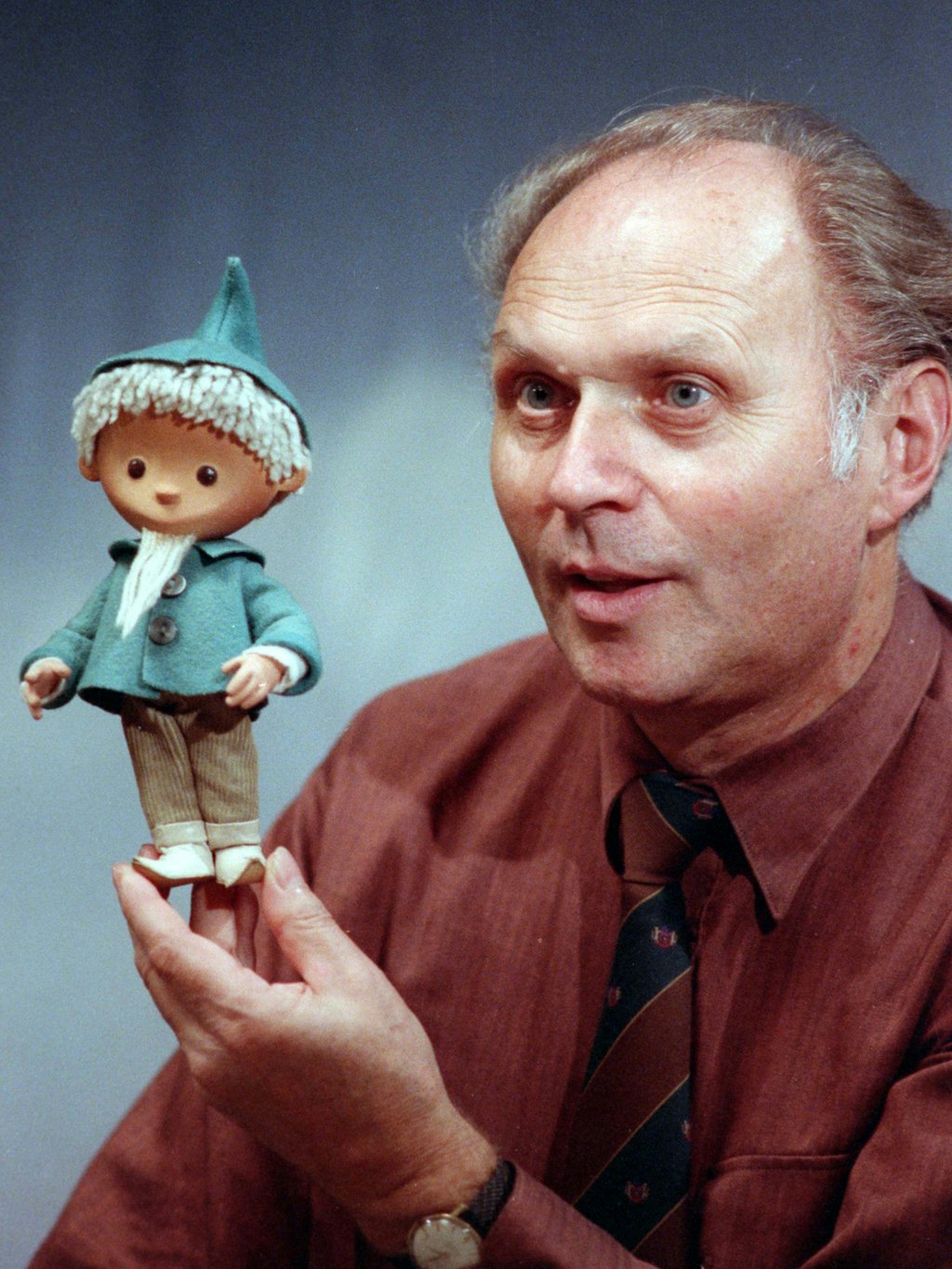 Der Vater der DDR-Sandmann Figur: Gerhard Behrendt. 