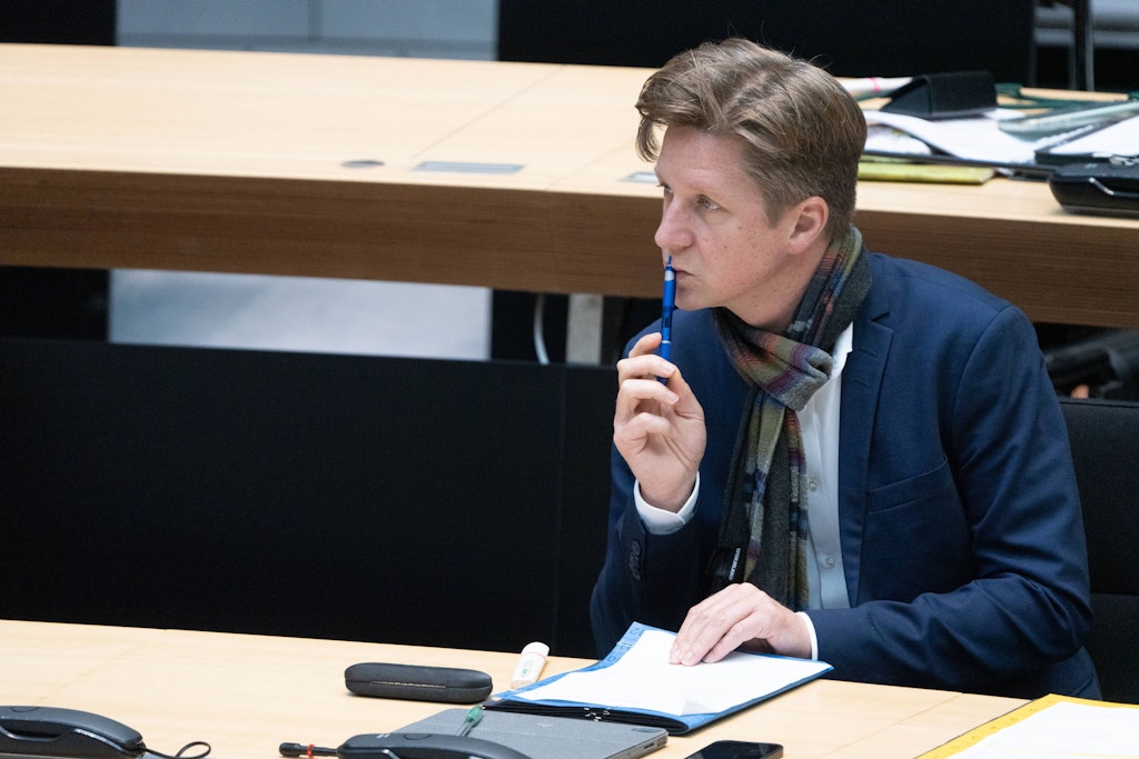 Finanzsenator Daniel Wesener warnte vor noch mehr Ausgaben.