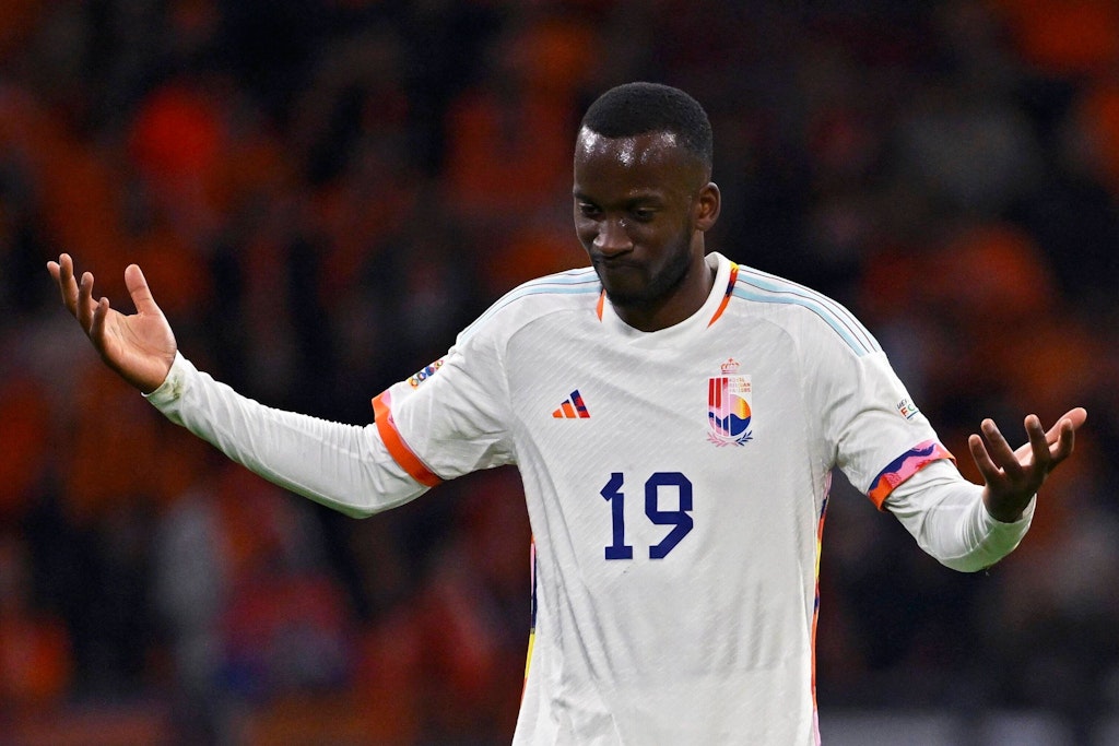 Herthas Stürmer Dodi Lukebakio rätselt, warum er das Belgien-Trikot nicht bei der WM tragen darf.