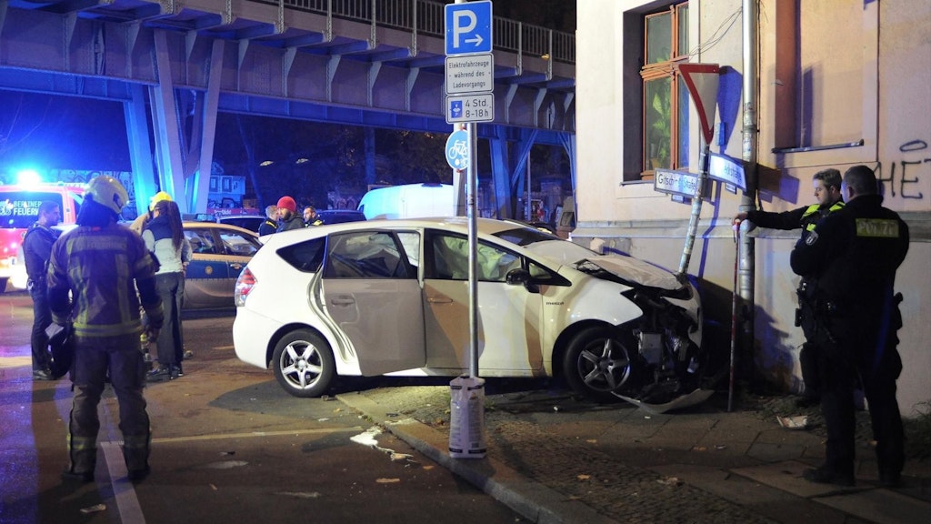In the accident in Kreuzberg, two vehicles from different transport providers crashed together