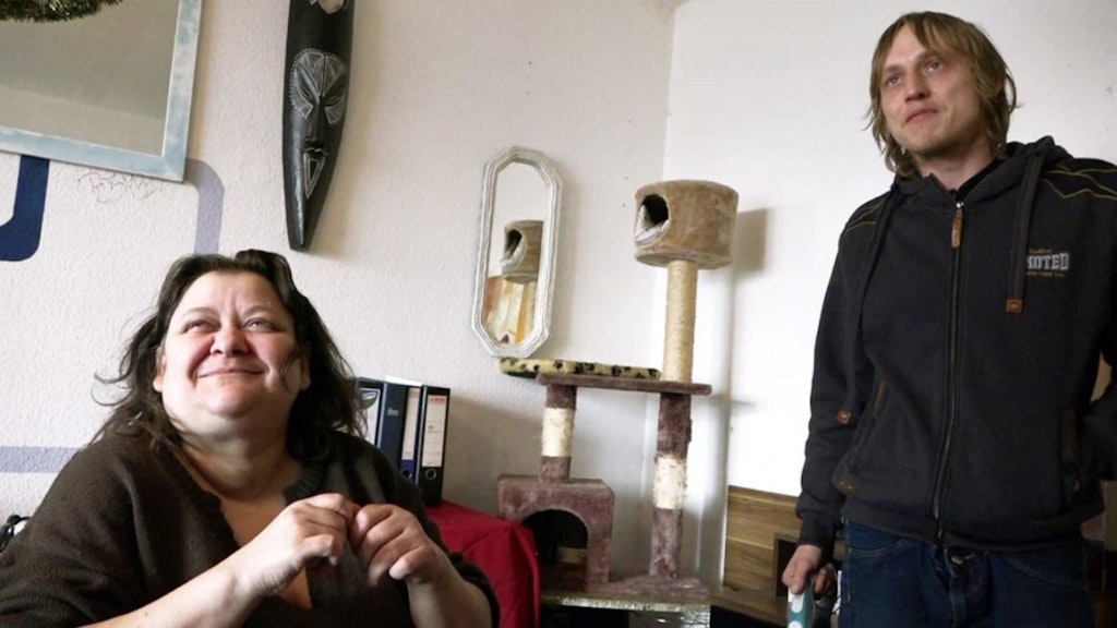 Manja und Martin: Das Paar lebt inzwischen in zwei unterschiedlichen Obdachlosenheimen.