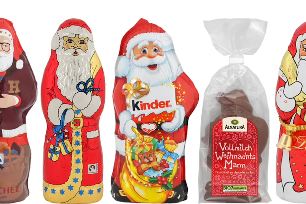 Ob Nikolaus oder Weihnachtsmann – in Schokolade gegossen machen die Rotmützen keine besonders gute Figur. Mineralölbestandteile verderben den Appetit auf die Süßigkeit.