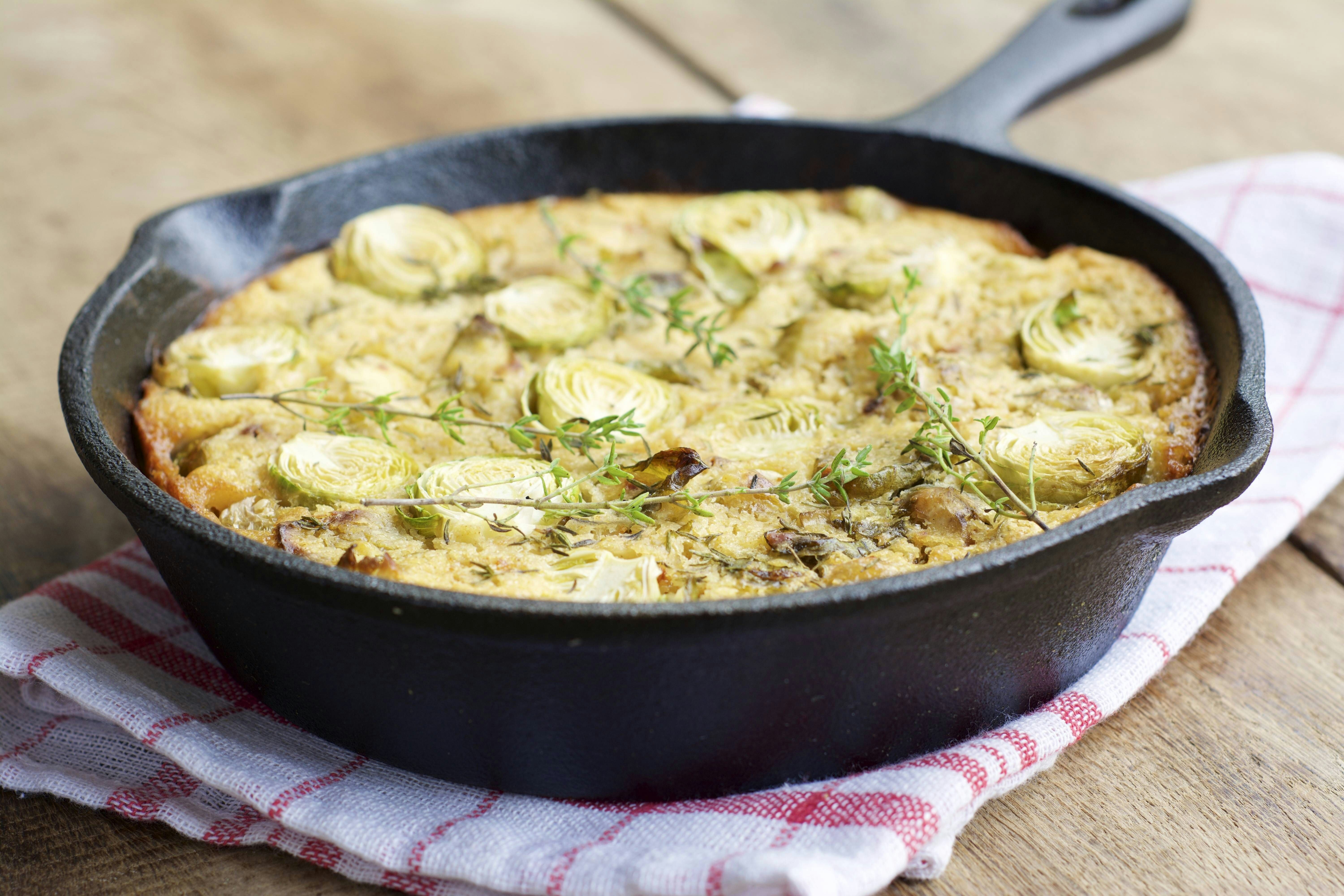 Rosenkohl-Frittata: Mit diesem Rezept wird das italienische Omelett ...