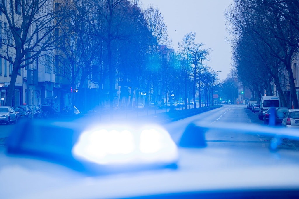 Ein Blaulicht. (Symbolfoto)