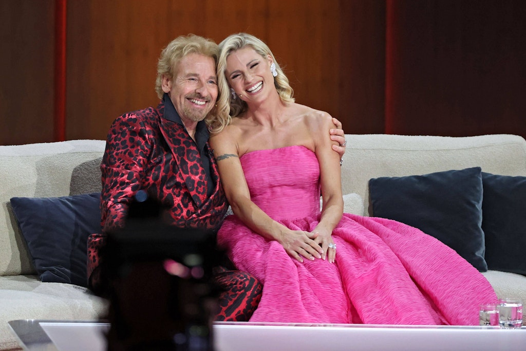 Thomas Gottschalk und Michelle Hunziker führten durch „Wetten, dass...?“
