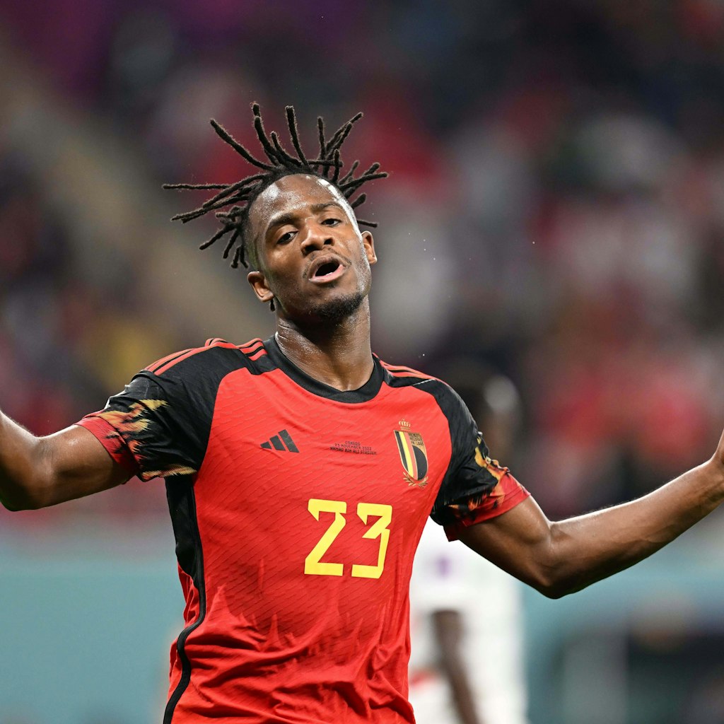 Belgeins Michy Batshuayi machte das Tor zum 1:0. Doch überzeugend war dieser Sieg der Roten Teufel nicht