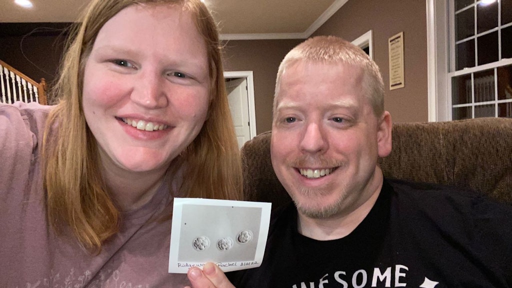 Philip und Rachel Ridgeway bekamen Zwillinge, die aus Embryonen geboren wurden, die etwa 30 Jahre lang eingefroren waren.