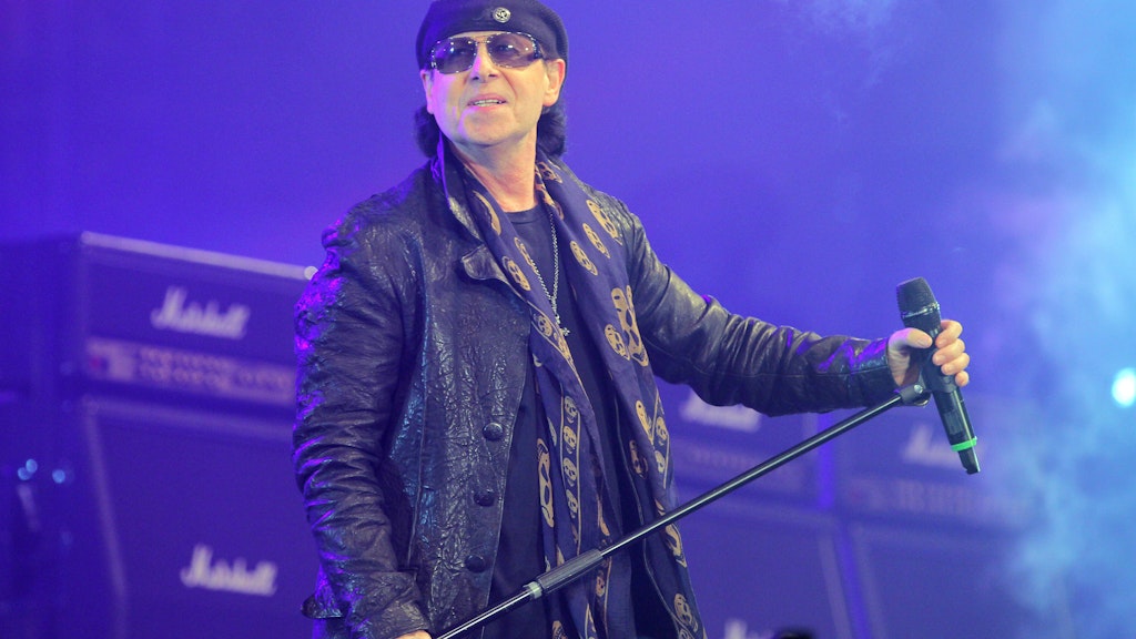 Klaus Meine von den Scorpions: Mit seiner Band war er schon bei der Silvesterparty 2011 dabei.