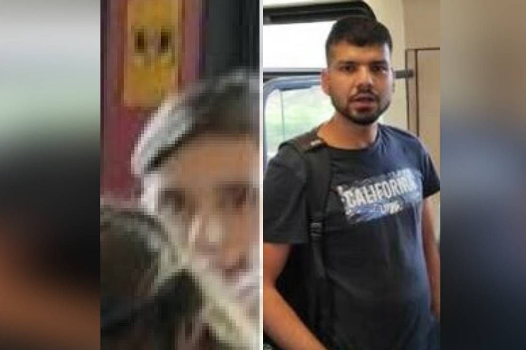 Mit Fotos sucht die Polizei nach diesen beiden Männern.