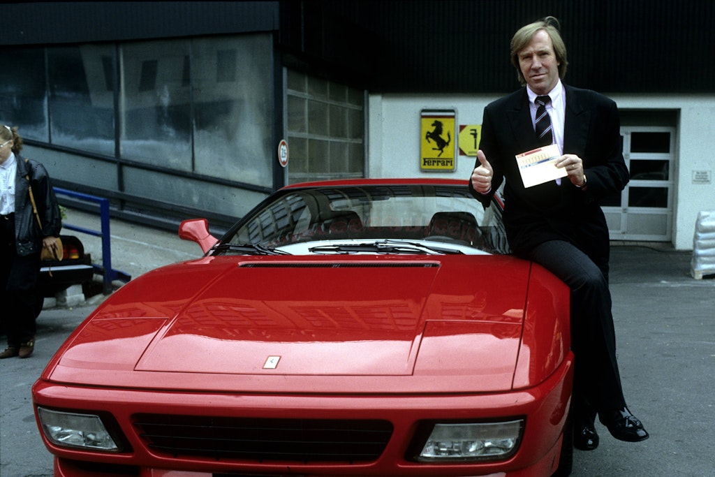 Günter Netzer fährt seit Jahrzehnten Ferrari.