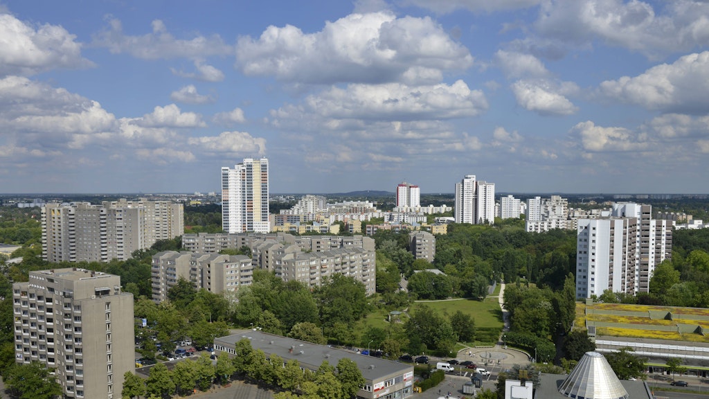 Die Gropiusstadt: In Neukölln dauert die Bearbeitung der Wohngeldanträge am längsten.