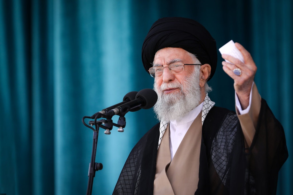 Ali Chamenei ist der religiöse und de facto auch politische Führer des Iran.