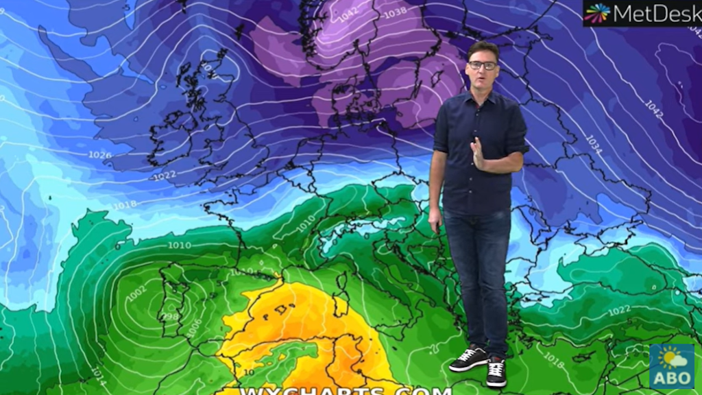 Wetterexperte Dominik Jung zeigt die sibirische Kälte, die auf Deutschland zukommt.