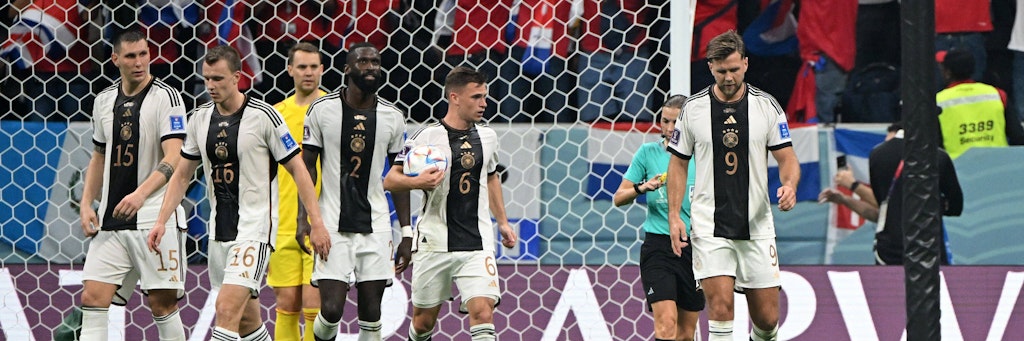 Deutschland gewann zwar das letzte Gruppenspiel gegen Costa Rica mit 4:2, ist aber bei der WM in Katar ausgeschieden.