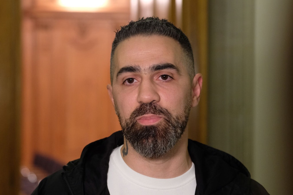 Bushido bei einem Gerichtstermin