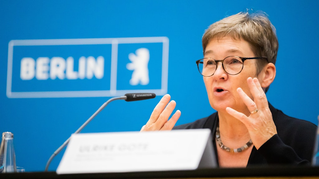 Gesundheitssenatorin Ulrike Gote (Grüne)