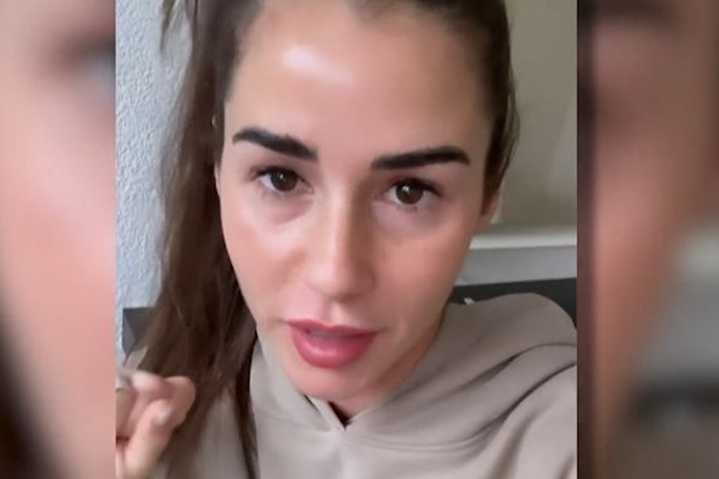 Blass und gequält von Schwindelattacken: Sarah Engels (30).