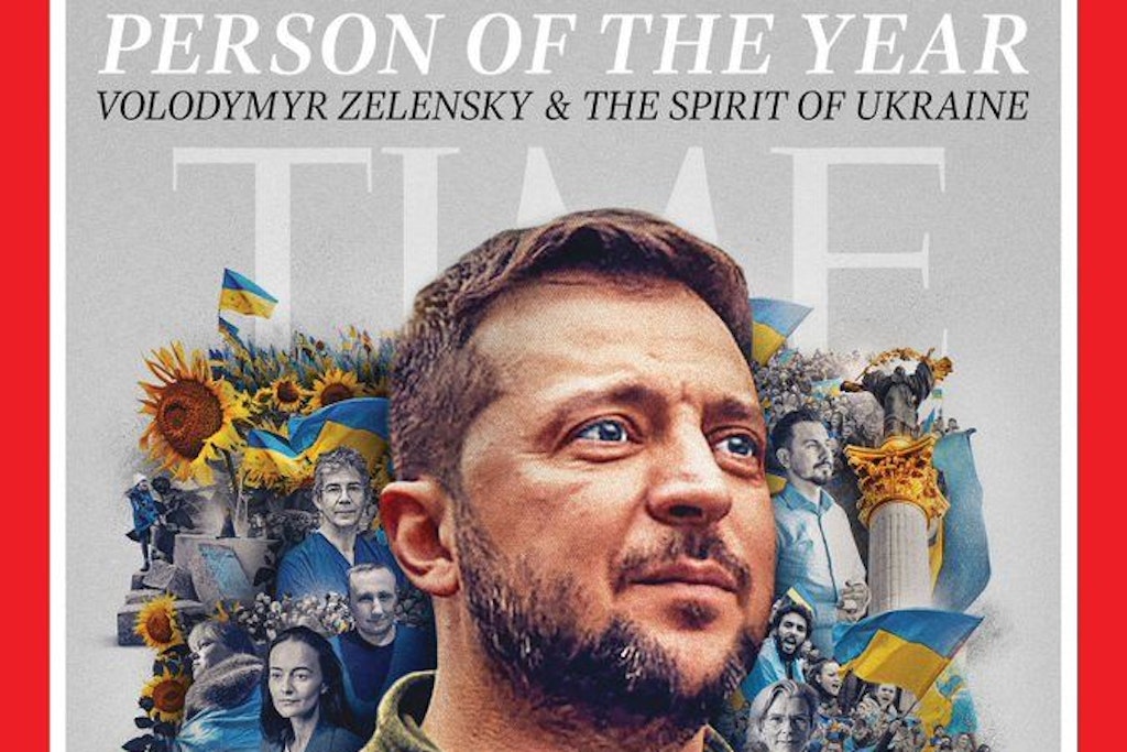 Der ukrainische Präsident Wolodymyr Selenskyj ist zur TIME Person des Jahres ernannt worden.