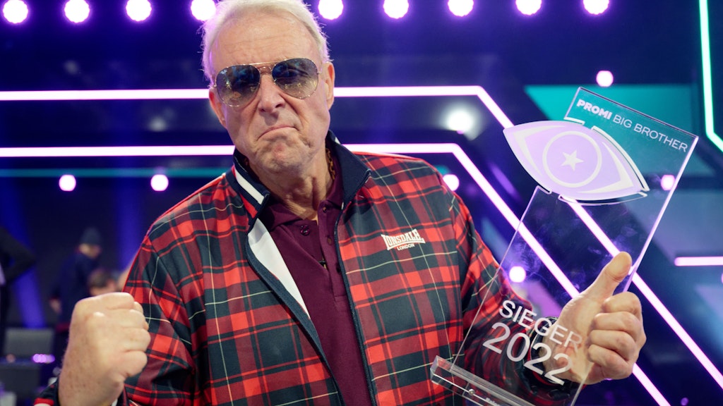Rainer Gottwald bekam am späten Mittwochabend bei „Promi Big Brother“ die meisten Zuschauerstimmen – und konnte anschließend einen Gewinn von 100.000 Euro kassieren.