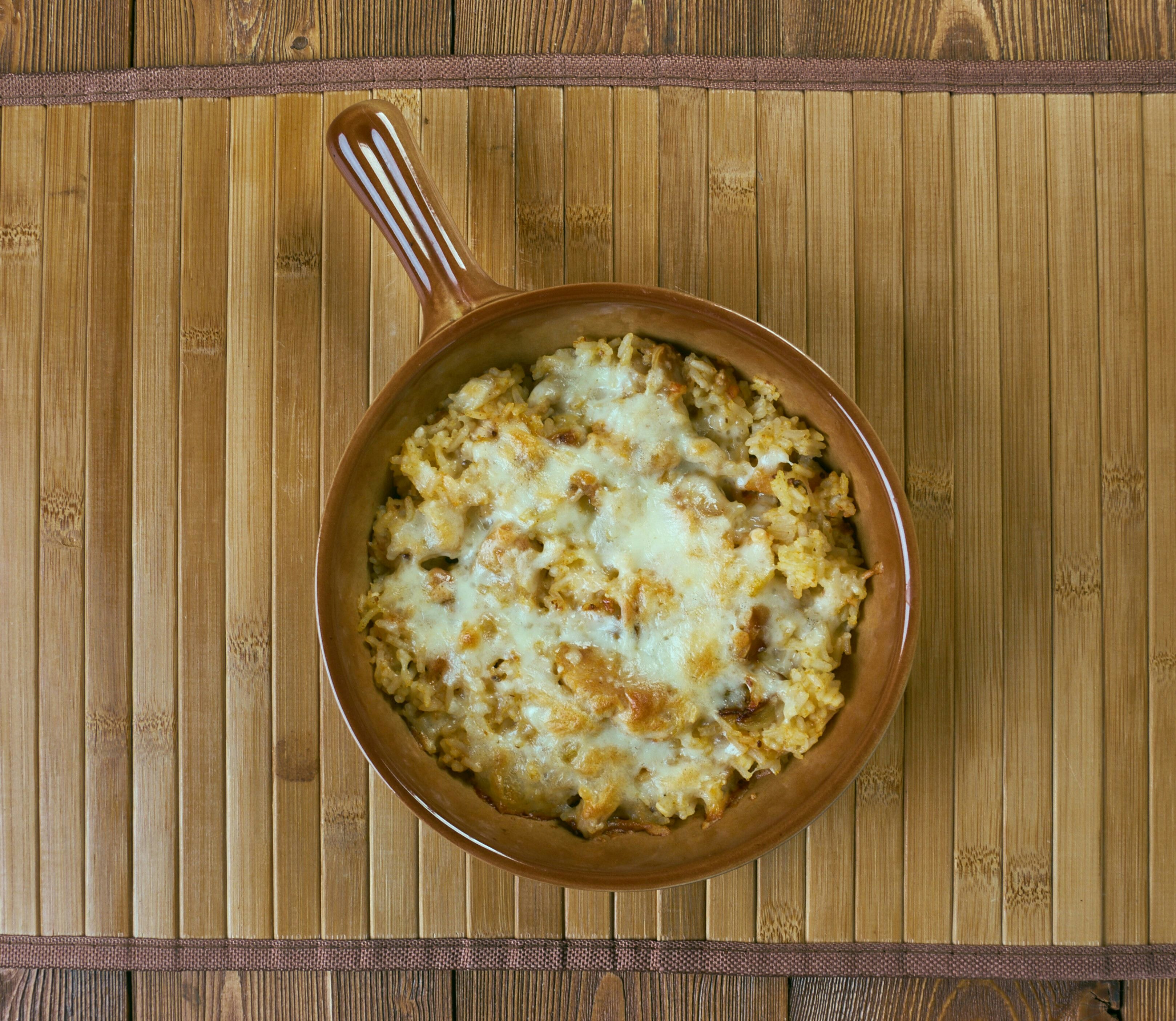 Geniales Rezept für Reis-Hackfleisch-Auflauf mit Knoblauch ...