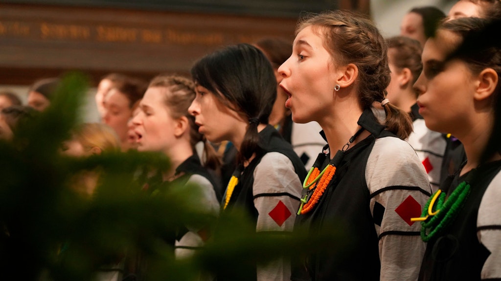„Schtschedryk“ – der Name des Chors stammt vom bekanntesten ukrainischen Volkslied.