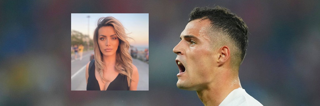 Feministin Zana Avdiu kritisierte Granit Xhaka für seinen „Eiergriff“ im WM-Spiel gegen Serbien – und steht nun unter Polizeischutz. 