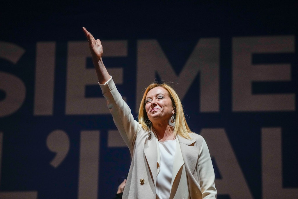 Giorgia Meloni trauert um ihre Freundin.