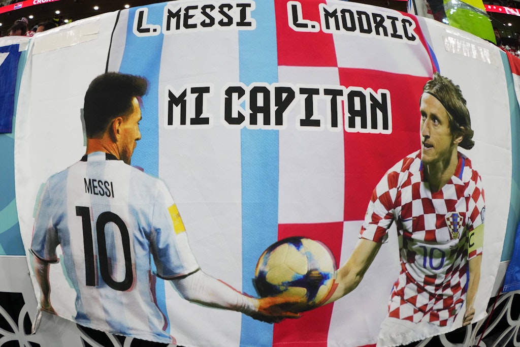 Idole und Hoffnungsträger: Lionel Messi für Argentinien und Luka Modric für Kroatien. 