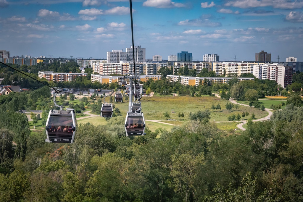 Die Gärten der Welt mit der Seilbahn in Marzahn-Hellersdorf: Der Vorschlag, hier einen Russischen Garten zú errichten, wird nicht realisiert.