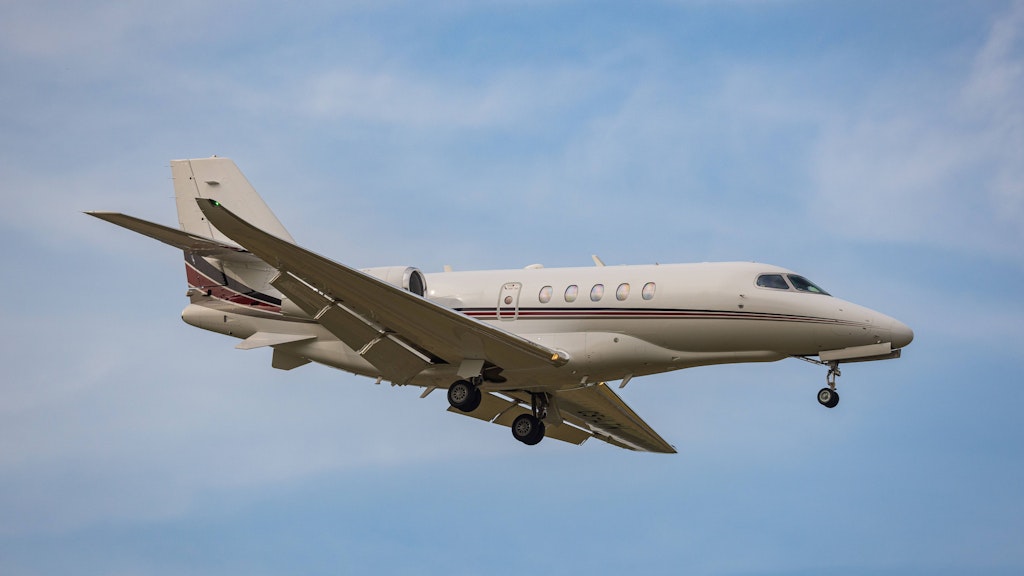 Mit solch einem Privat-Jet, einer Cessna Citation 680A, soll Boris Becker zurück nach Deutschland geflogen sein.