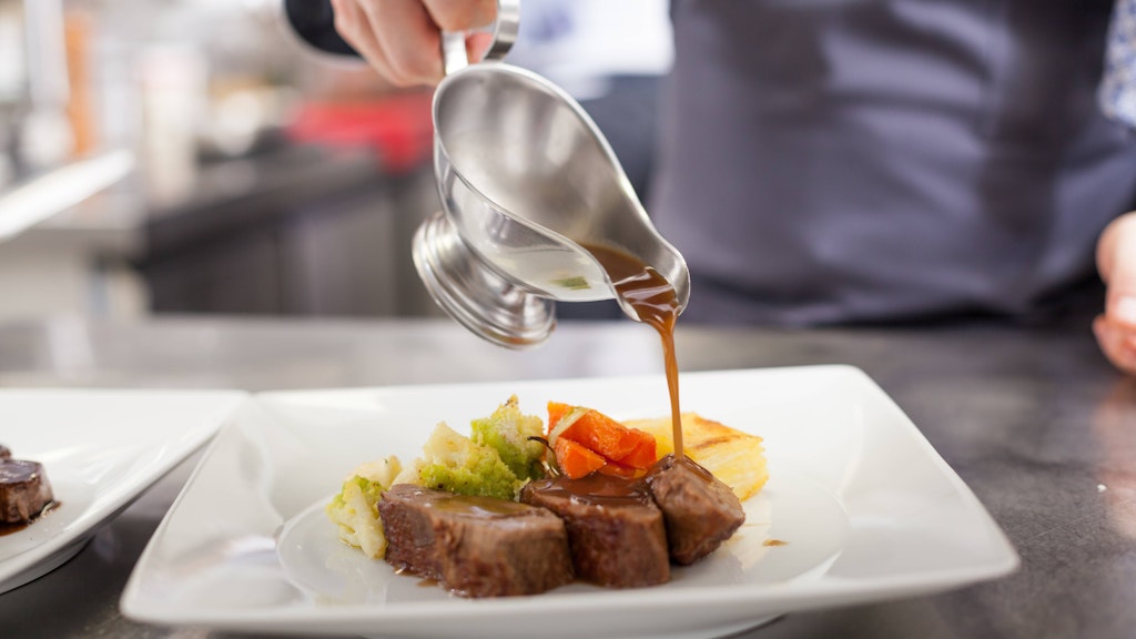 Soße macht jedes Essen besser, egal ob mit oder ohne Fleisch.