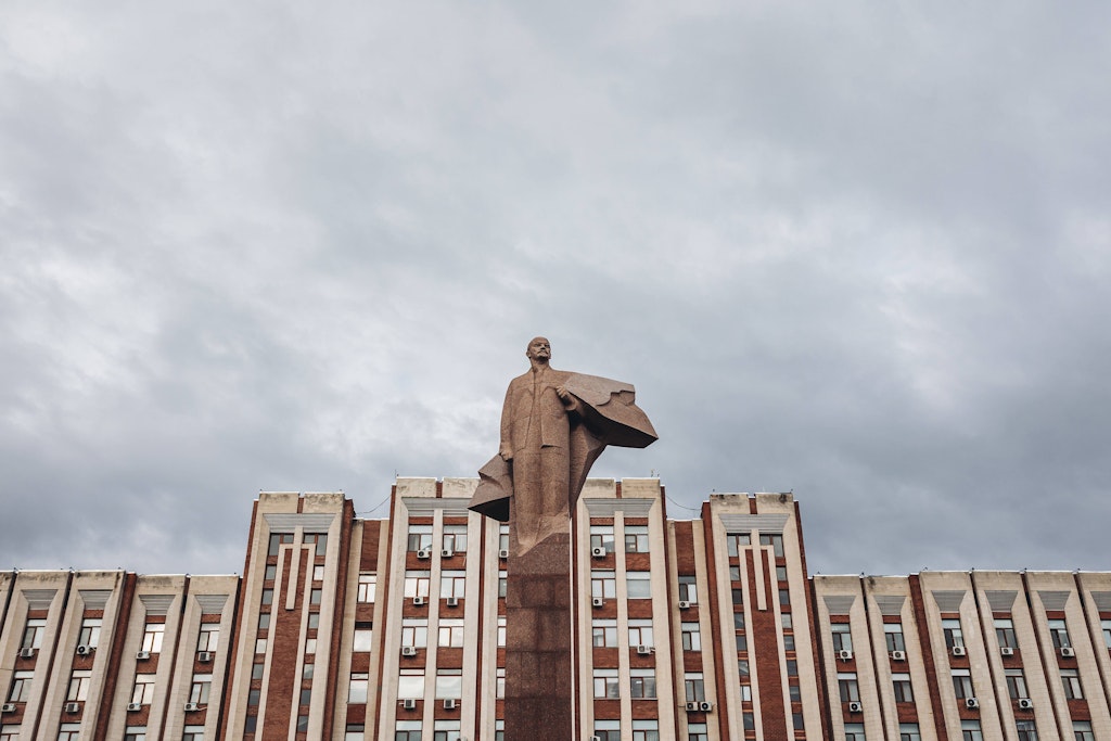 In der transnistrischen Hauptstadt Tiraspol haben die Russen bereits das Sagen.