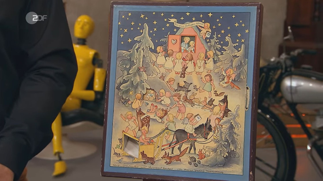 „Bares für Rares“: Antiker Weihnachtskalender übertrifft im Preis alle ...
