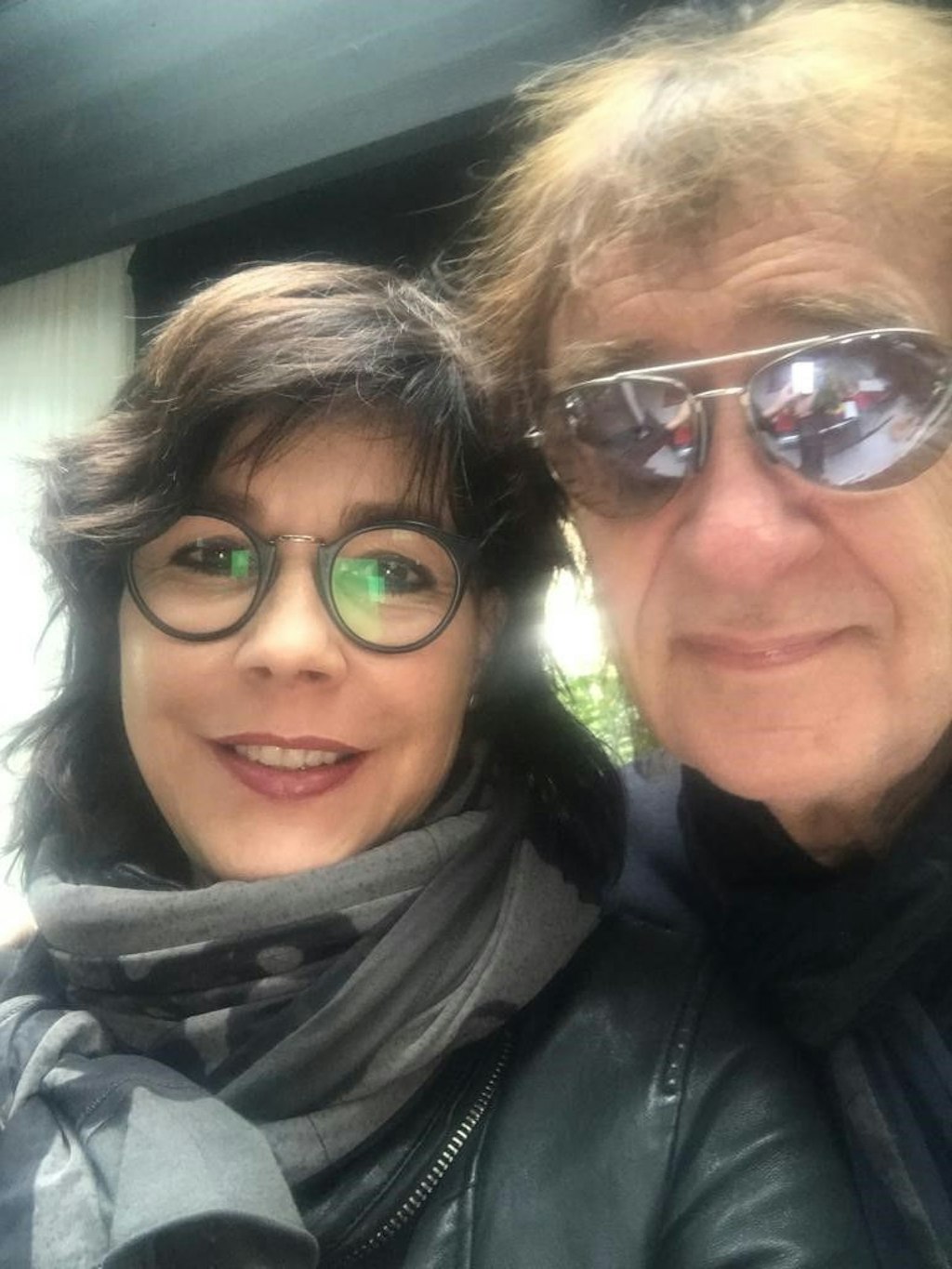 Mit einem Selfie grüßen „Maschine“ und seine Frau Sylvia aus dem Weihnachtsurlaub die KURIER-Leser.