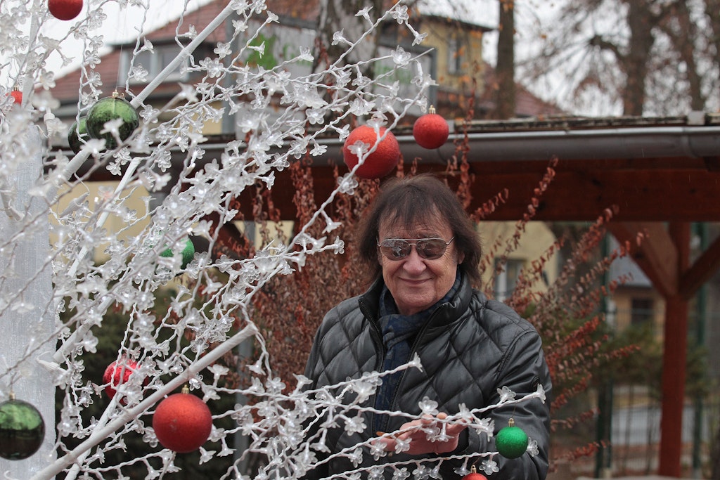 Dieter „Maschine“ Birr ist in Weihnachtsstimmung: Das Fest feiert er aber dieses Jahr nicht daheim.