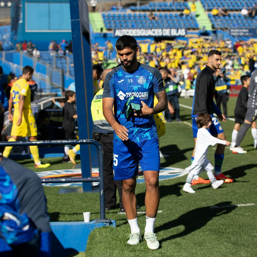 Verteidiger Omar Alderete ist nur noch Ersatzspieler beim spanischen Klub FC Getafe.
