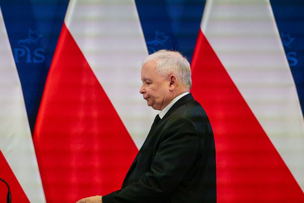 Jaroslaw Kaczynski instrumentalisiert antideutsche Gefühle im Vorwahlkampf.