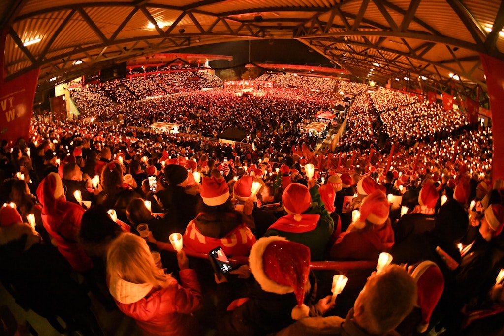 2019 fand das 17. Weihnachtssingen im Stadion An der Alten Försterei statt. 