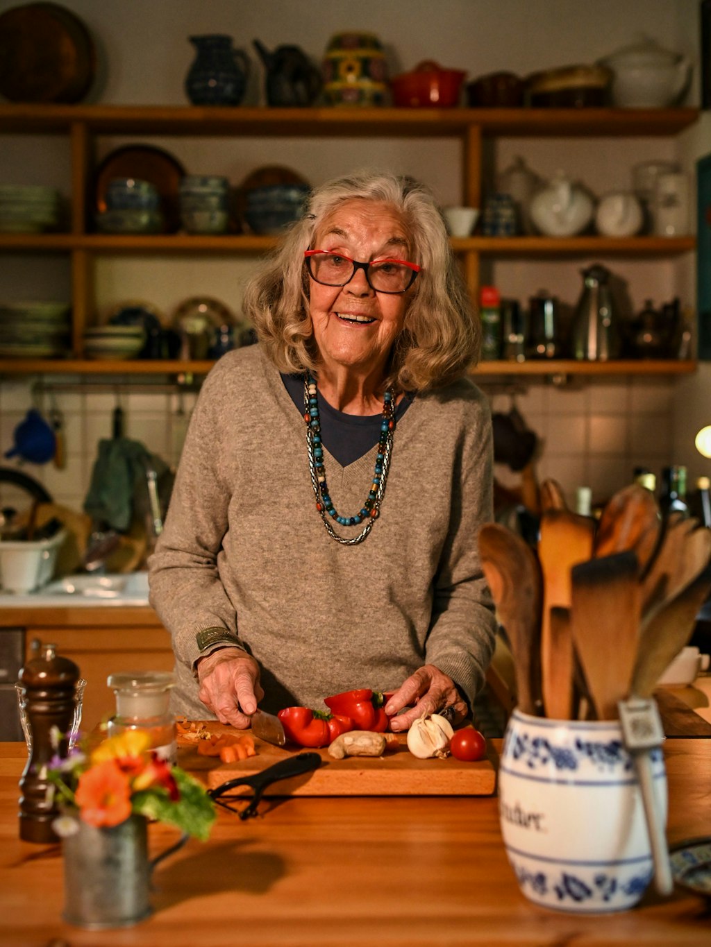 Ursula Winnington kocht noch heute leidenschaftlich gern.